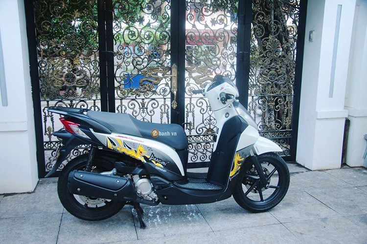 Ngam Honda SH300 do rong Pikachu Hai Phong don Tet-Hinh-6